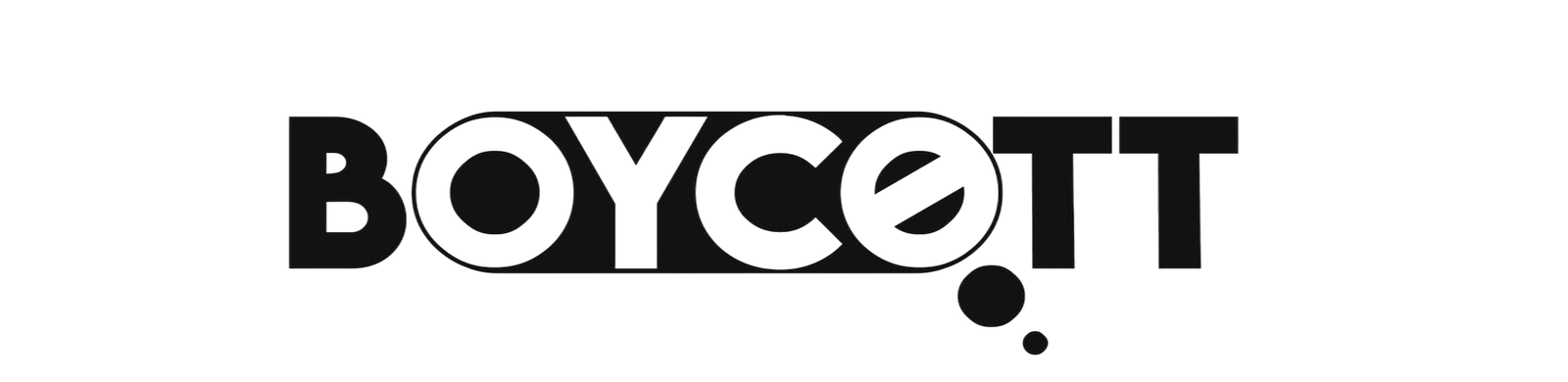 boycott-text-white-background-vector-illustration