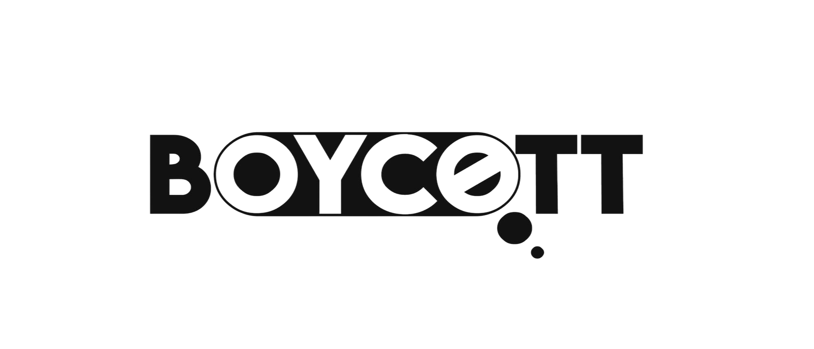 boycott-text-white-background-vector-illustration